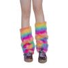 Womens Furry Party Costume Sexy Faux Furs Fuzzy Long Boots Shoes Cuffs Cover Leg Warmers/Boot Sleeves/Boot Covers Gifts