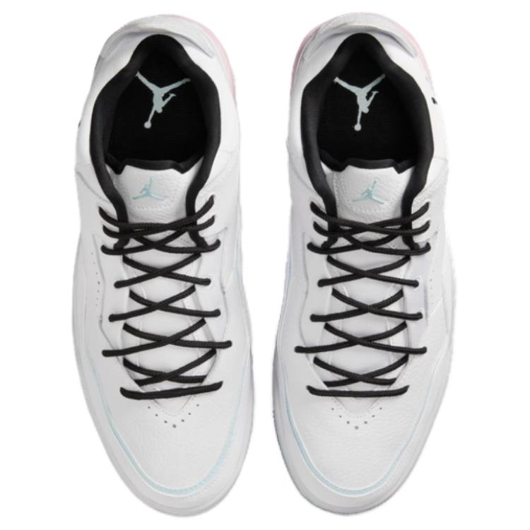 New Jordan Courtside 23 Anti Slip Wear Resistant Mid Top Vintage Basketball Shoes Men's White IH0650-141