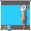 210x200cm Pocket Beach Blanket Foldable Sand Beach Mat Camping Mat  for Outdoor Camping Travel