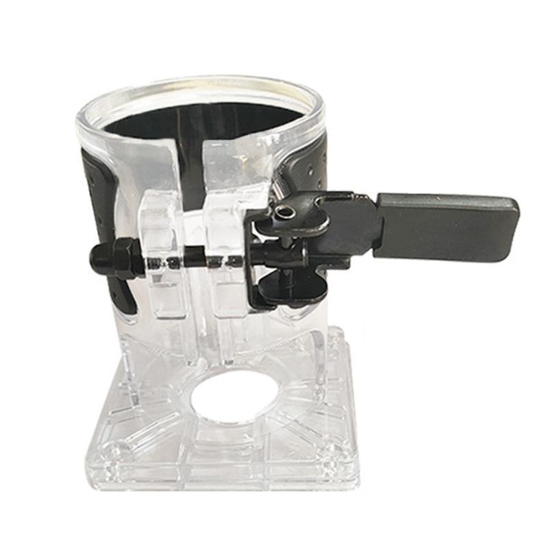Transparent Router Base Cover Improves Cutting Precise for Woodwork and Crafting