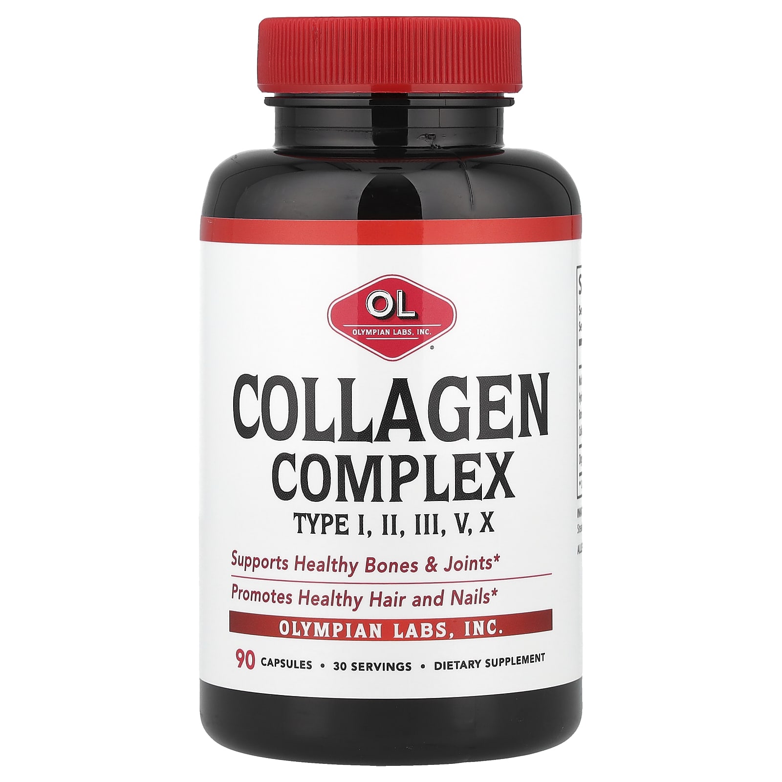 

Collagen Complex I, Ii, Iii, V, X, 90 Capsules