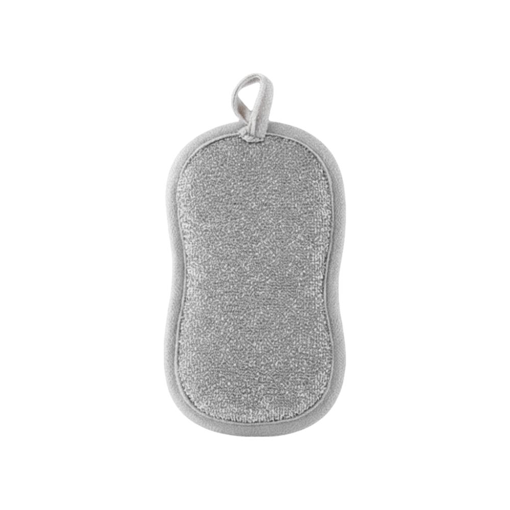 Doublesided Kitchen Cleaning Sponges Durable Scouring Pad Steel Wool Cleaning Cloth Scrubber
