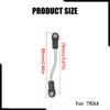 Servo Linkage Spare Parts, Stainless Steel Rod Link Linkage, Steering for TRX4 Trucks DIY