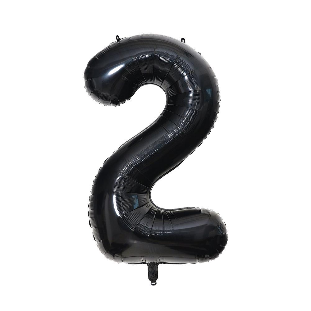 Globos de Aluminio con Número de 40 Pulgadas (EE. UU.) - Decoración de Fiesta