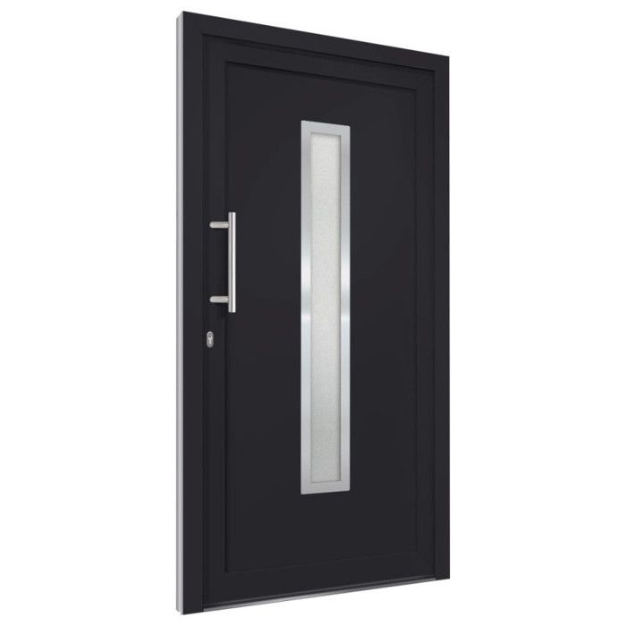VidaXL Front Door Anthracite 108x208 Cm