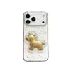 Epoxy Gold Foil Drops Soft Case for iPhone 13/14/15/16 Pro Max