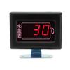Digital Car Water Temperature Gauge 0-120℃ Water Temp Gauge Meter With Sensor 1/8 NPT For 12V 24V Car Flashing Alarm
