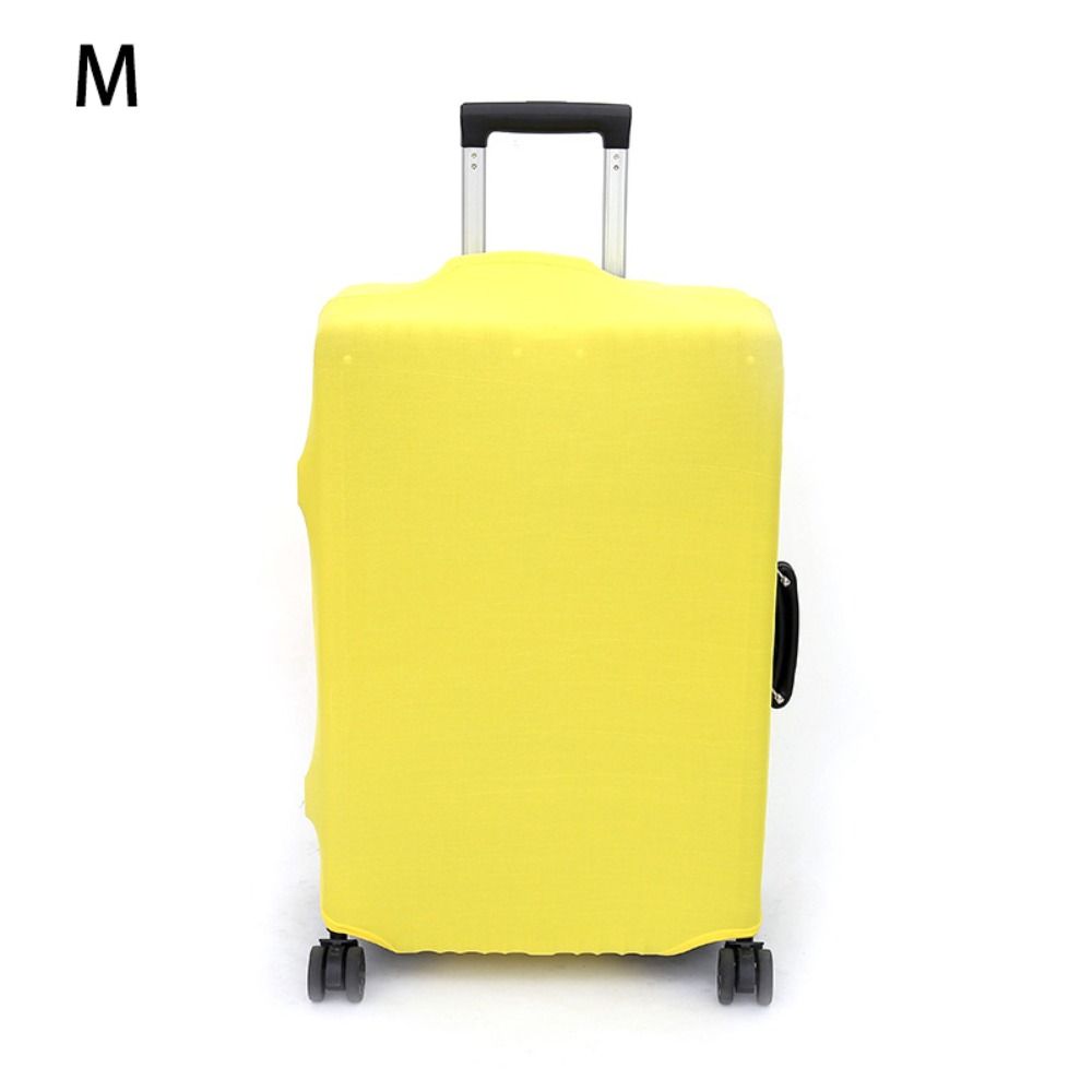 

Защитный чехол для багажа от царапин из эластичной ткани для чемодана, защитные чехлы для багажа для путешествий m жёлтый