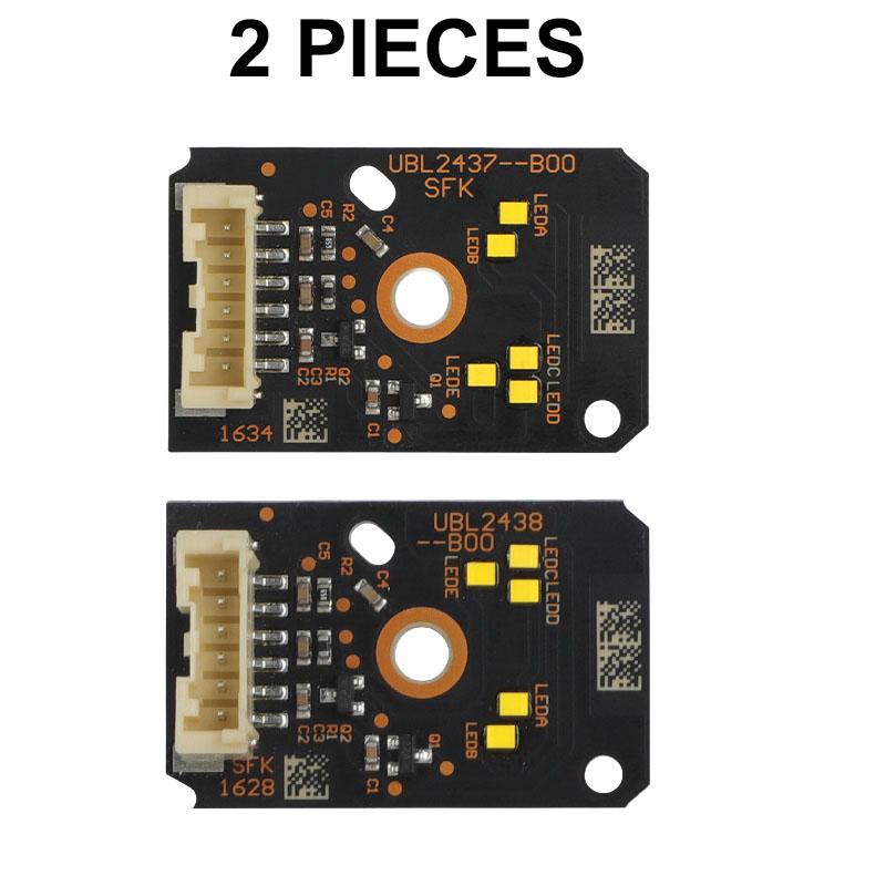 2/4PCS Yellow DRL Led Daytime Running Light Boards For Bmw G30 530i 540i F90 Adaptive LED Headligt DRL Module 63117214939/40