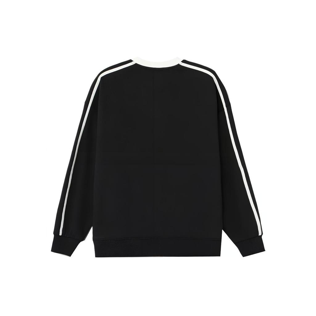 Li Ning Sports Life Collection Sweatshirt Winter Unisex Black AWDTC49-2