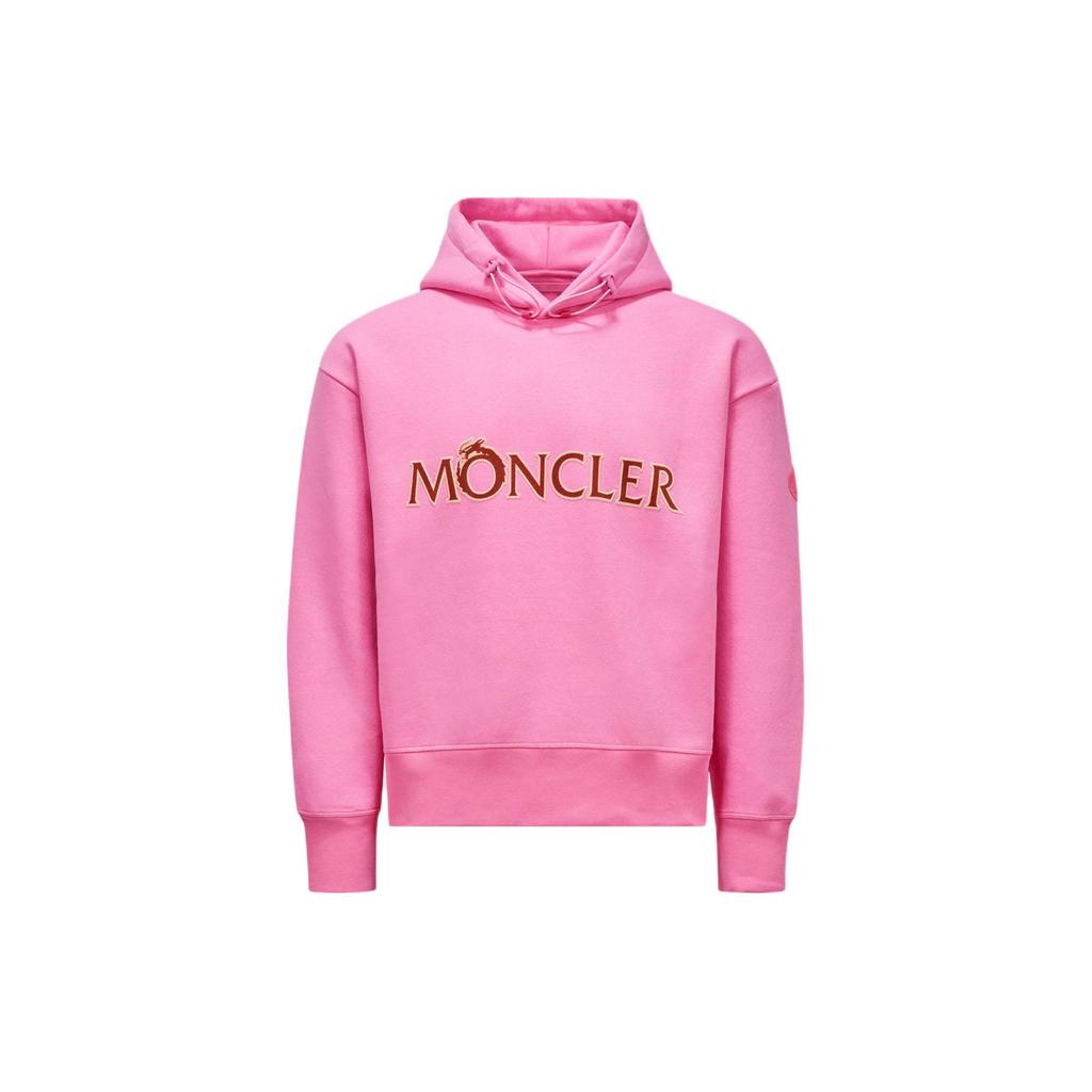 Moncler SS24 Sweatshirt Herren Rosa J10918G00025899RB528