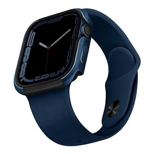 Super Merchant Rahmen-Etui Uniq Valencia Für Apple Watch 4/5/6/7/8/9/Se/Se2 40/41Mm. Blau