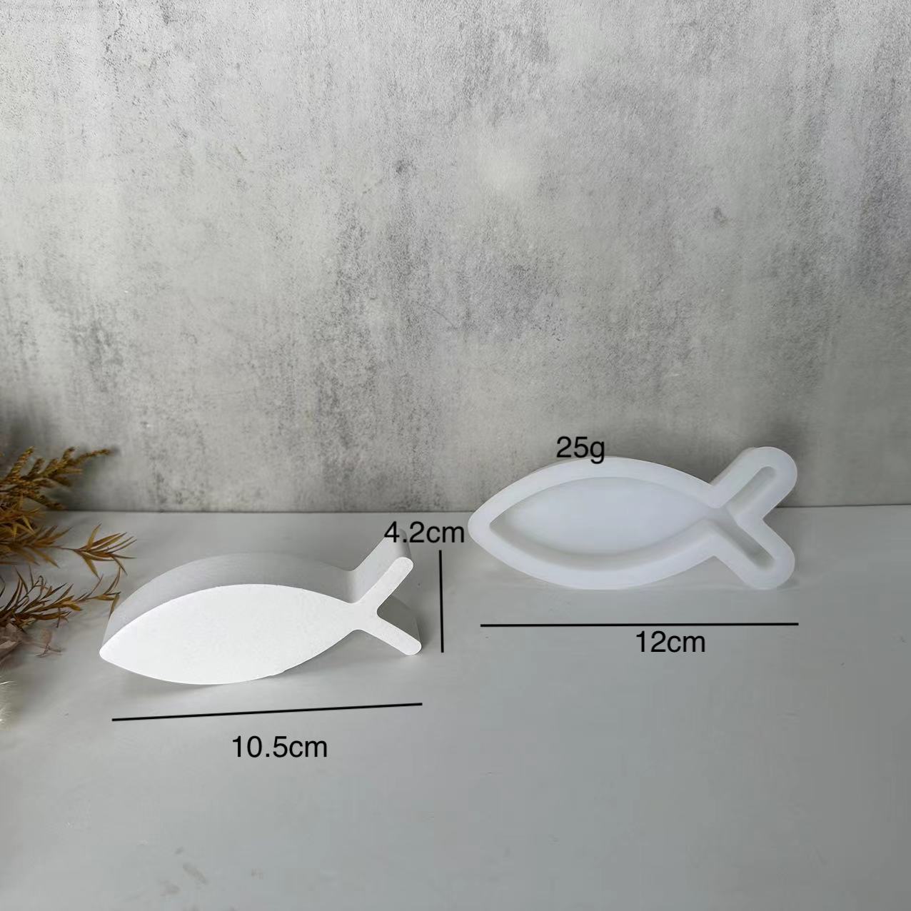 

Форма рыбы Подсвечник Силиконовая форма Новинка 2025 Гипсовые подсвечники Домашний декор Формы для литья Смола Рыбки Орнаменты Формы Подарки