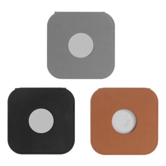 Yousheng Mini 4 Protective Cover Faux Leather Mini 4 Case Desktop Computer Host Protective Sleeve Dustproof Cover Shell Protector for Mac Mini4