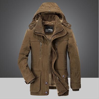 Kış Erkekler Rüzgar Geçirmez Polar Parkas Ceket Kalınlaşmak Sıcak Askeri Ceket Erkek Palto Rahat Parkas Rüzgarlıklar Erkekler
