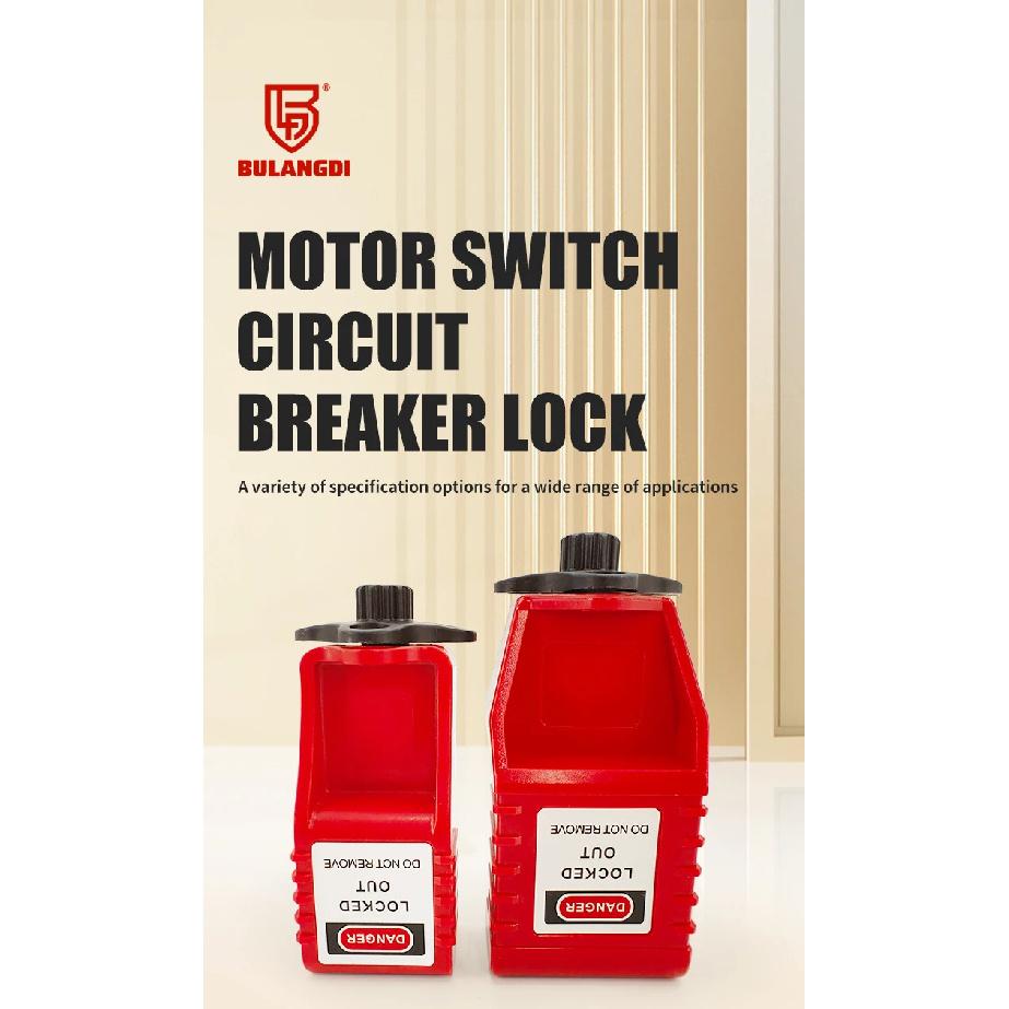 Keyu 5pcs Motor Protection Breaker Lock Switch Lock with 4-Holes To Accept Safety Padlocks Lockout