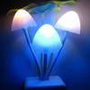 US Plug Flower Bedroom Lights New Decoration Romantic Dream Home Mushroom Light Colorful LED Lamp Sensor Control