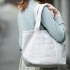 Converse Canvas Tote Bag, Medium, with Dwear Sticker, Canvas Tote Bag for Men and Women, TOKYO All Star (Medium, All Gray)