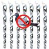 12 Pieces Reflective Wind Spiral Bird Scare Reflective Bird Repellent Garden Decoration For Balcony And Garden GuanGuan