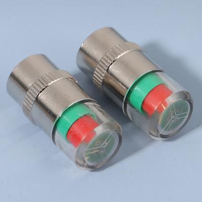 4Pcs/Set Car Tire Pressure Indicator Tire Pressure Gauge Alert Valve Cap Sensor