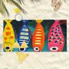 Colorful Fish Beach Towel Single Sided 2D Print Soft Quick Dry Microfiber Beach Towel Pool Beach Travel Decor Vibrant Vibe Gift