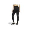 Adidas High Waist Solid Color Fitness Leggings Women Bottoms Black GR8040