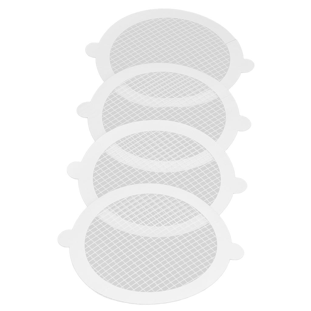 50 ks Lapač vlasů do sprchového odtoku Sklolaminátový Praktický Pohodlný Hustá síťka Lapač vlasů do sprchy 11cm