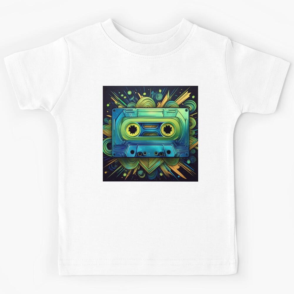 80 s Nostalgia Cassette Tape Kids T-Shirt 100