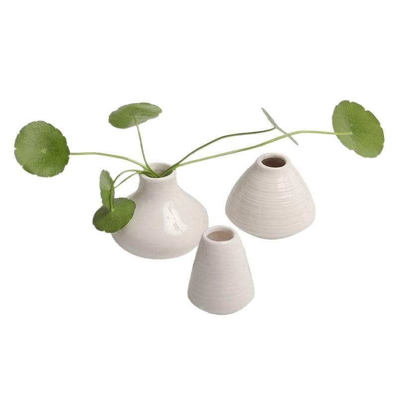 Ceramic Vase 3D Refrigerator Magnet - Creative Magnetic Sticker for Decor