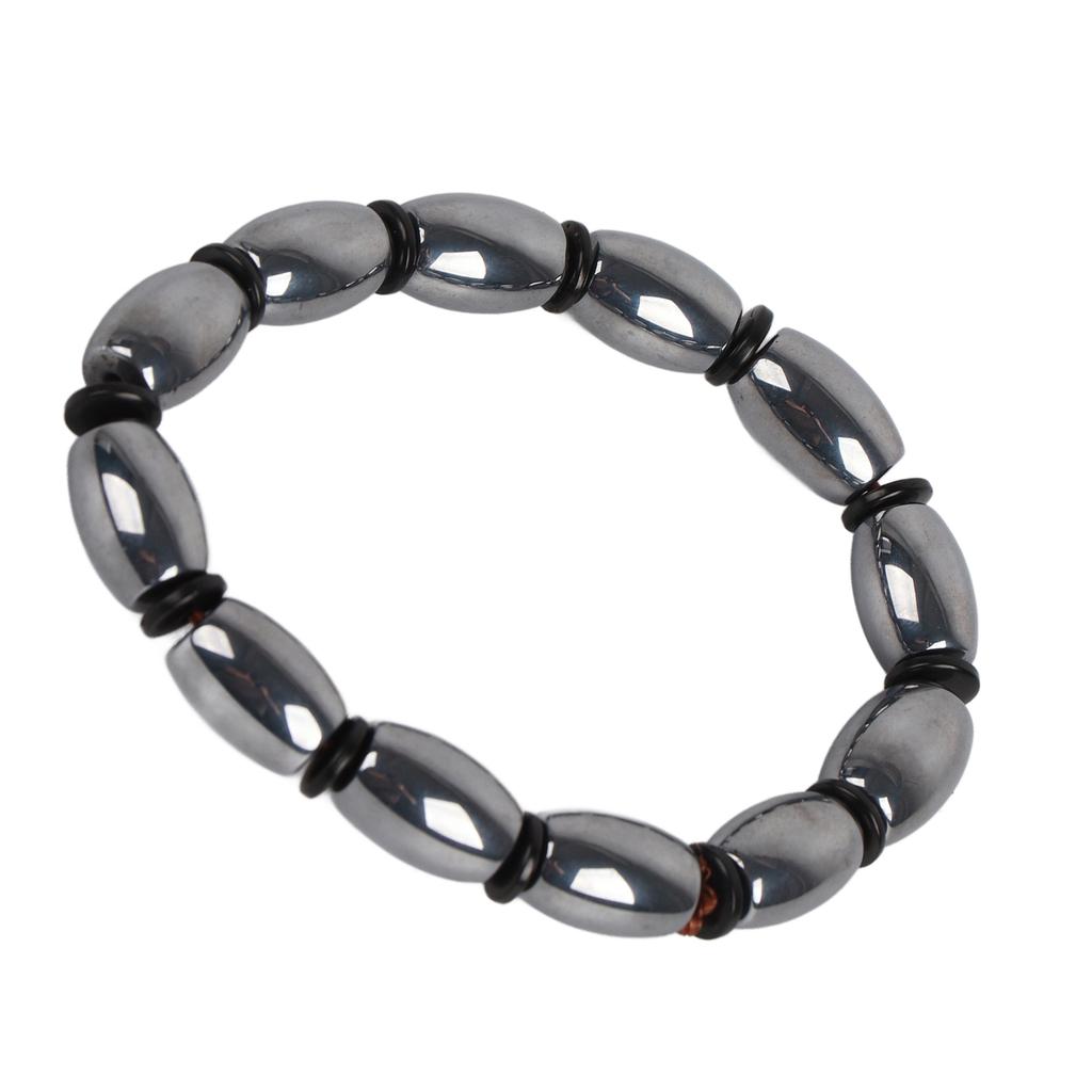 Terahertz Beads Bracelet Stretchy Stress Relief Meridian Treatment Unisex Energy Healing Stone Bracelet