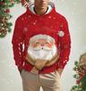 2026 Christmas Santa Claus 3D Printed Hoodies For Men Clothes Hoodie Sweatshirts Fashion Santa Claus Festival Cosplay Tops