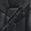 Car Safety Belt Cover Shoulder Pad Thickened Plush Anti-leash Seat Belt Decorative Plush Steering Wheel Cover Handle Cover