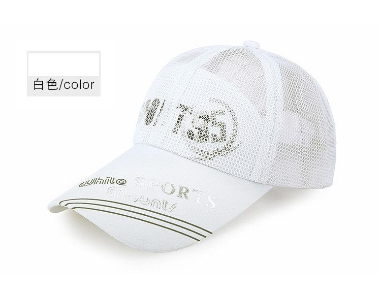Hat Men'S Summer Outdoor Leisure Baseball Cap Fashion Mesh Breathable Cap Sports Visor Women
