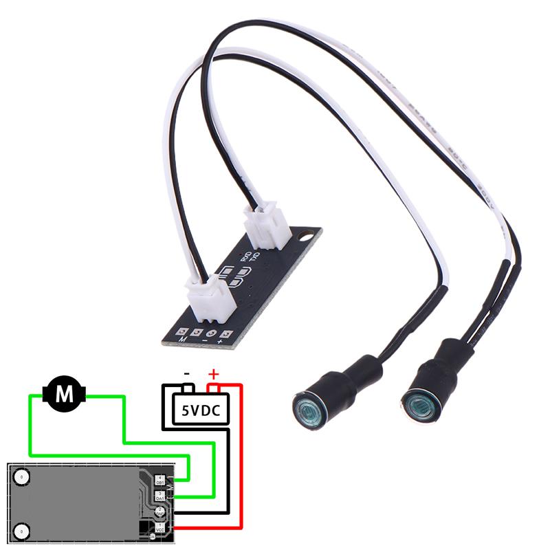 5V-5.5V Dc Solar Tracking Module Single Axis Automatic Tracker Module Search Light Solar Powered Automatic Tracker Board