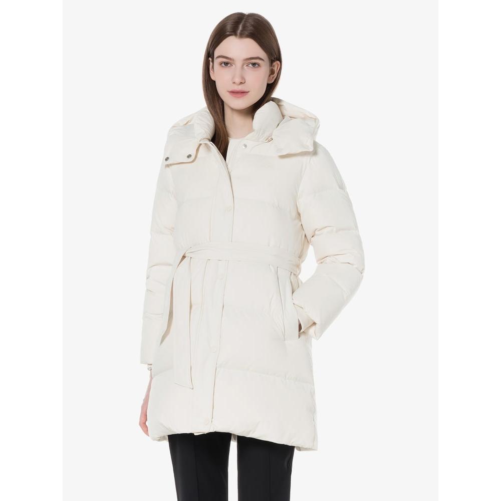 

LACOSTE женский длинный пуховик с поясом BF624E 53N XFJ Q2NBF624E 53NXFJ