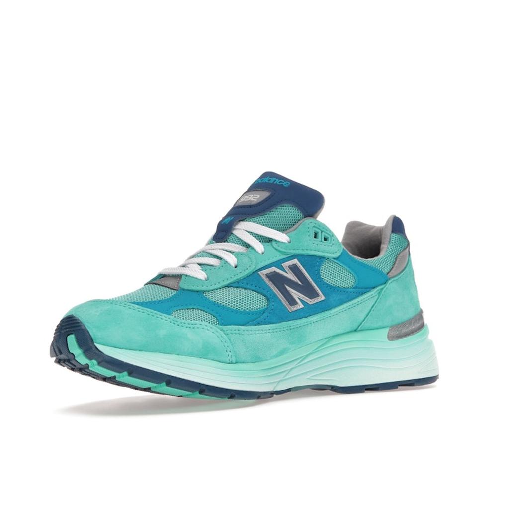 New Balance 992 Made In USA Blue Silver Metallic Unisex Sneakers M992TB