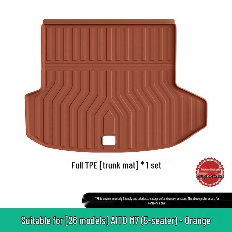 AITO M7 TPE Floor Mats 2022-2026: Eco-Friendly Car, Trunk, and Seat Backrest Mats