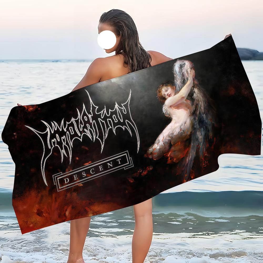 Towel D-Descent Beach Bath Quick-Drying Lightweight I-ImmolationS Portable Sauna Camping Swim Pool Travel