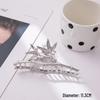 Korean Fashion Hairpin: Elegant Shark Clip for Women