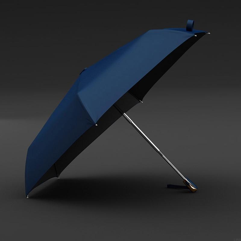  Automatic Folding Umbrella Flat Ultralight Travel for Sun Umbrella 6 Ribs Parasol for Adults Women Men Outdoor Portable