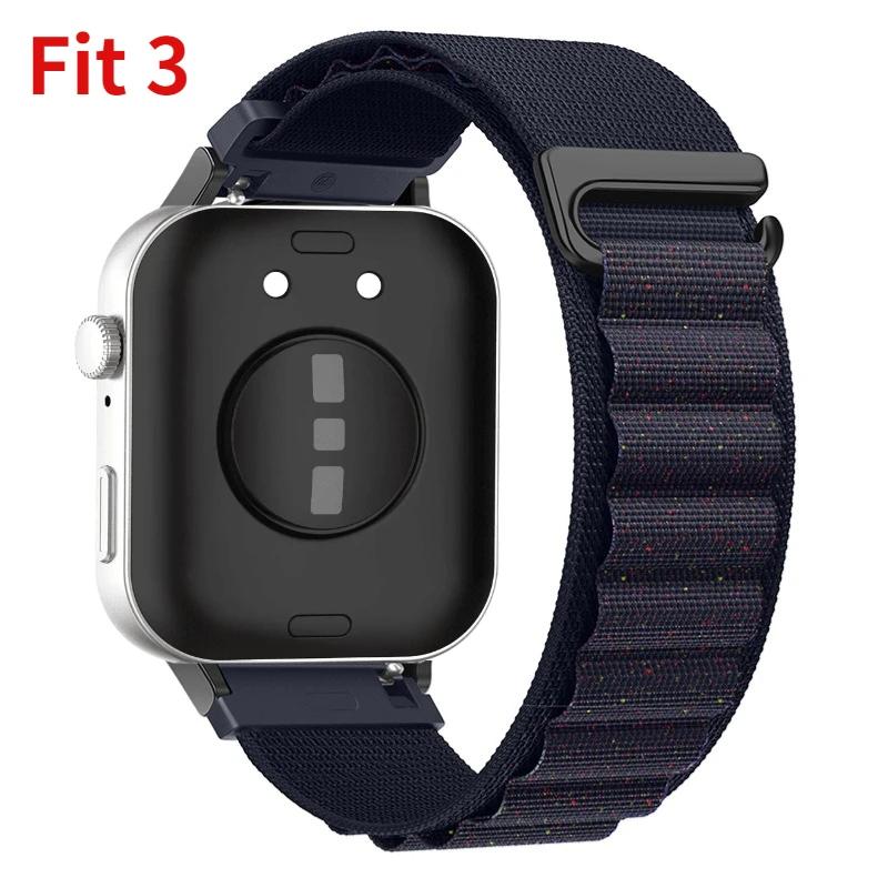 Alpine Loop Strap For Huawei Watch Fit 4/3 Nylon Adjustable Breathable Wristband For Huawei Watch Fit 4 Pro Bracelet Accessories