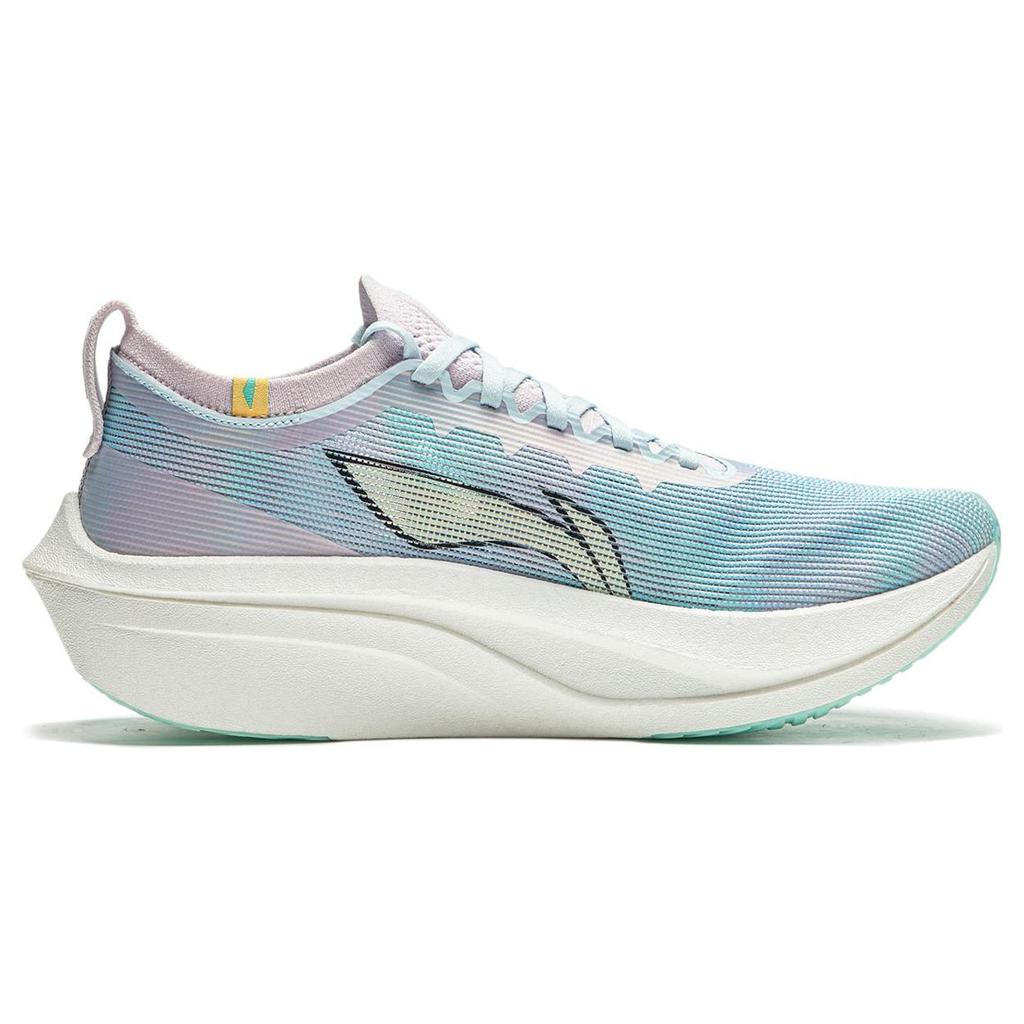 Li Ning Feidian 4 Elite Rutschfest, Abriebfest, Atmungsaktiv Niedrig geschnitten Freizeitschuhe Laufen Unisex Lila Cyan ARMU007-11
