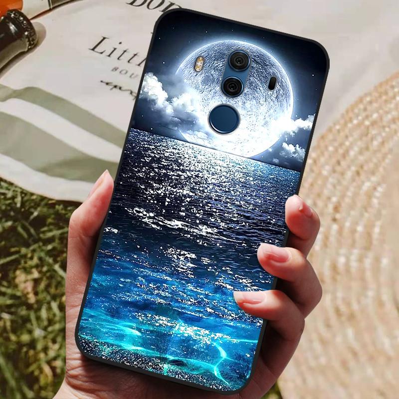 For Huawei Mate 10 Pro Case Black Bumper Silicone Phone Cover For Huawei Mate 10 Lite 10Pro Mate10 ALP-L29 ALP-L09 ALP-AL00 Capa