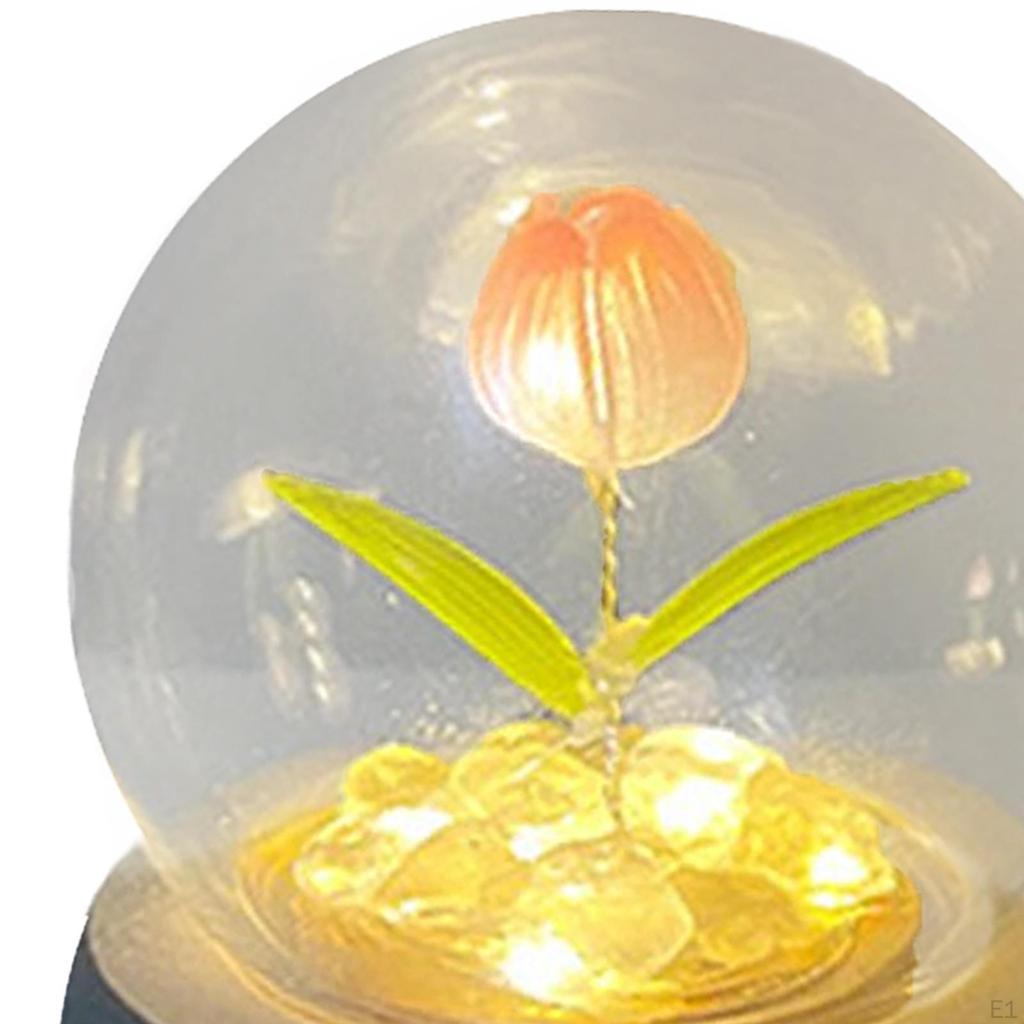 Handmade DIY Night Lamp Simulation Flower Light for Decoration