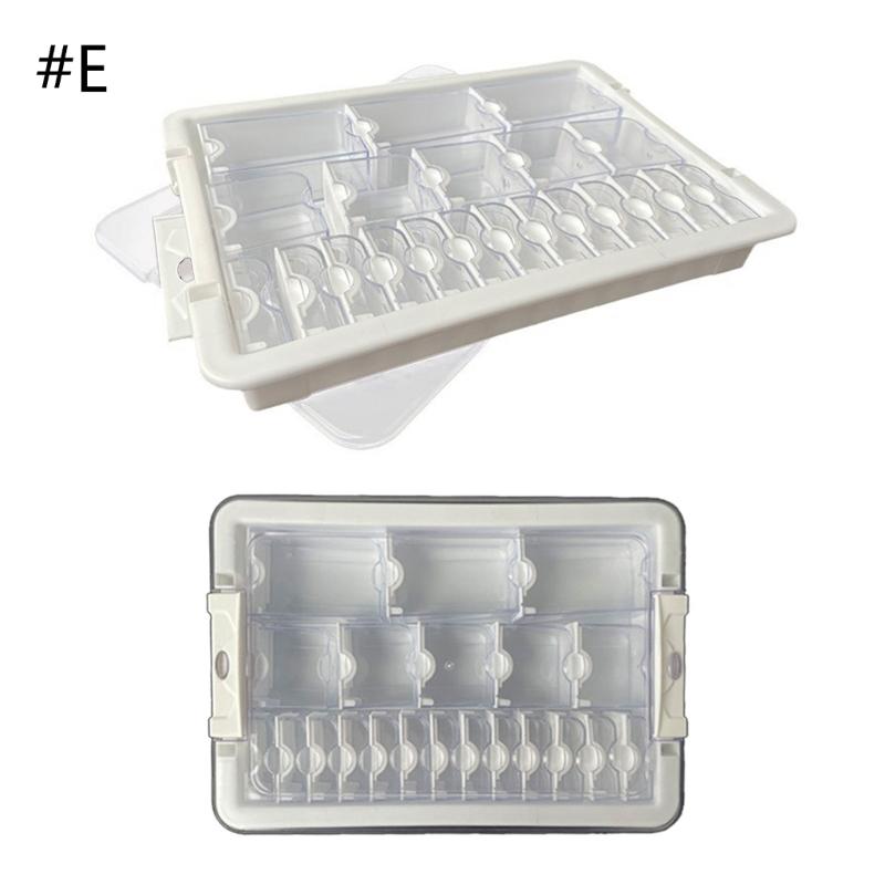 Bead Organizers Case with Multiple Compartments Home Accessory Supplies for Jewelry Making Sturdy Storage Container