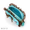 Sanrio Pouch Cinnamoroll ABS Resin Ages 3 and Up 443387 (Chocolate Mint) Polyester, Cotton,