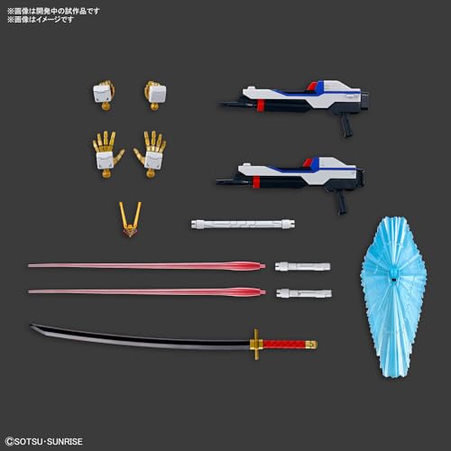 HG Mobile Suit Gundam SEED FREEDOM Mighty Strike Freedom Gundam modelo de plástico a escala 1/144 con colores