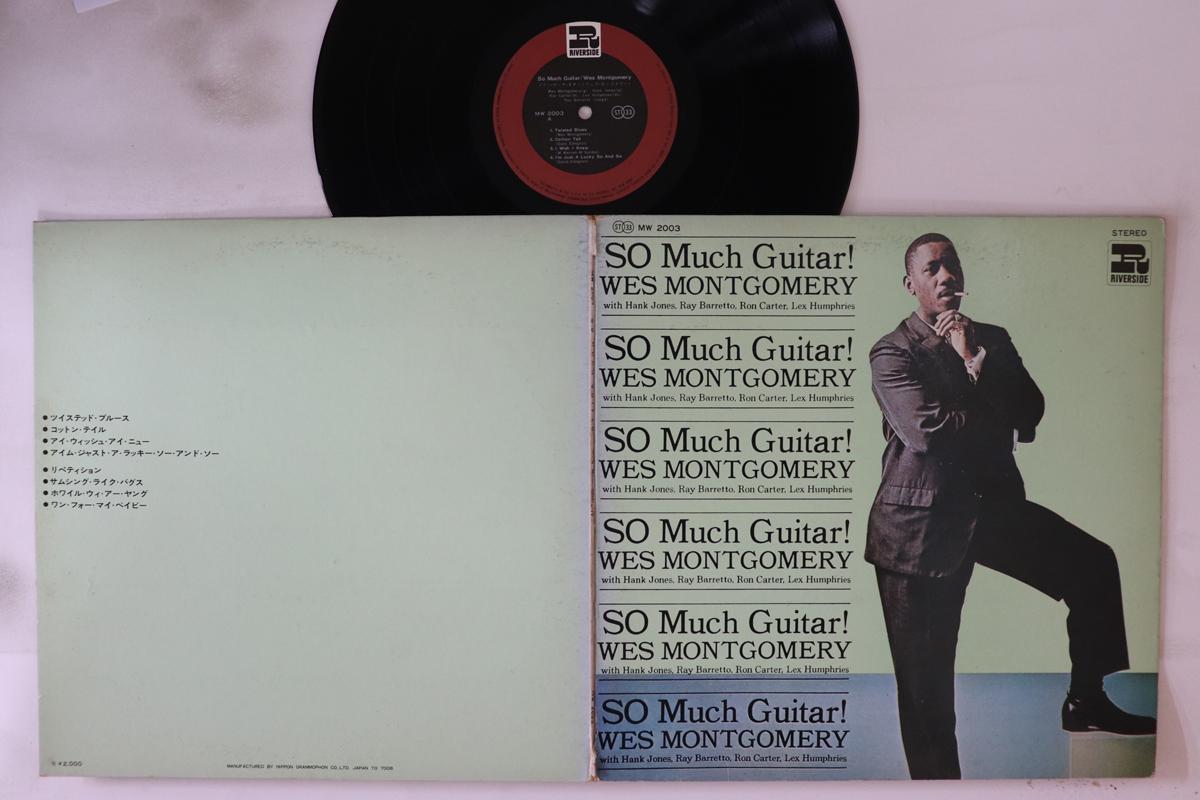 

LP Record WES MONTGOMERY - So Much Guitar! MW2003 RIVERSIDE - Japan Jazz
