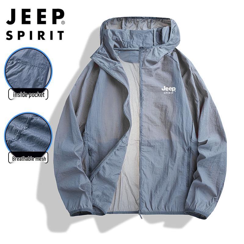 JEEP SPIRIT Unisex Outdoor UV Protection Jacket