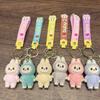 1PC Sheep Keychain Pendant Couple Car Bag Key Ring Pendant